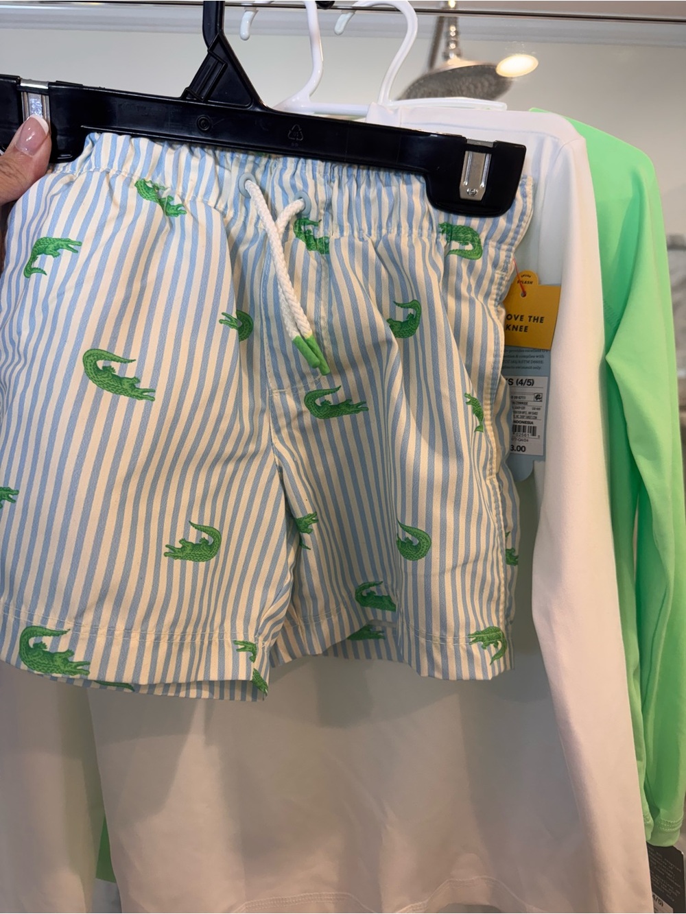 Nwt kat and jack boys swim with 2 matching sun shirts